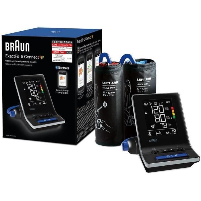 Braun BUA6350EU Tensiómetro de brazo Connected Exacfit 5