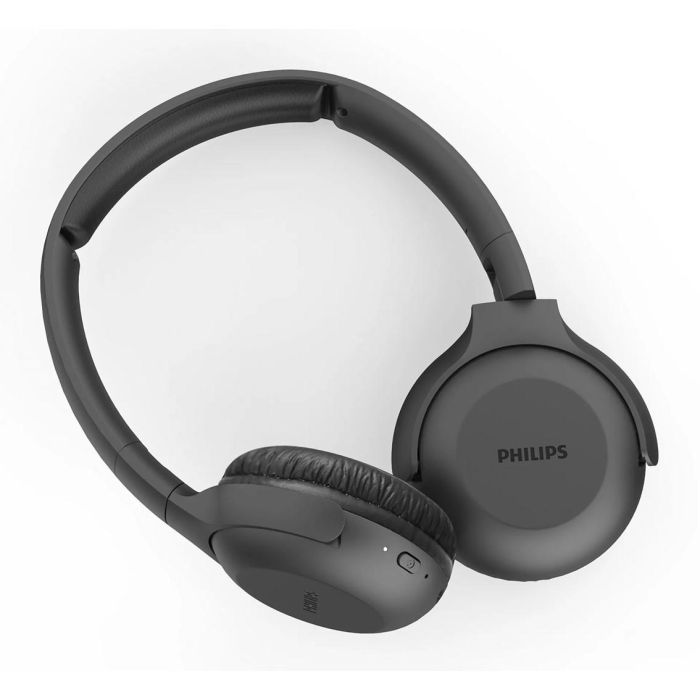 Philips TAUH202BK/00 Auriculares Inalámbricos Bluetooth con Micrófono y Cancelación Eco, 15h Batería, Plegables, Altavoces 32mm, Negros 4 Philips TAUH202BK/00 Auriculares Inalámbricos Bluetooth con Micrófono y Cancelación Eco, 15h Batería, Plegables, Altavoces 32mm, Negros 4