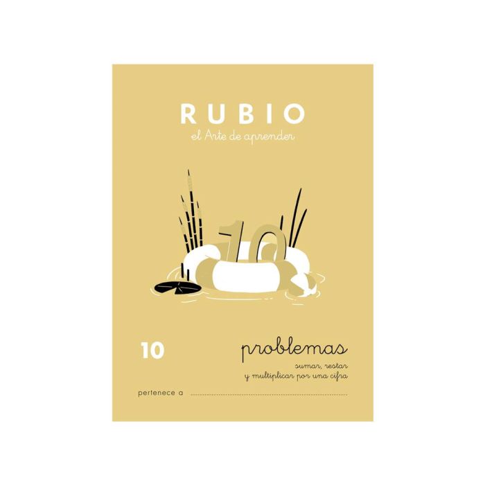 Cuaderno Rubio Problemas Nº 10 10 unidades 3