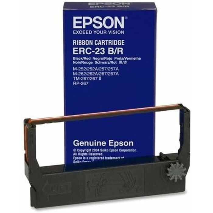 Cinta Matricial Original Epson Cartucho Epson ERC23B para las series TM Negro 1