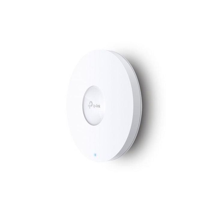 TP-LINK Punto de acceso Wi-Fi 6 AX3000 de doble banda para montaje en techo PUERTO: 1 puerto RJ45 de 1 Gbps VELOCIDAD: 574 Mbps a 2,4 GHz + 2402 Mbps 1 TP-LINK Punto de acceso Wi-Fi 6 AX3000 de doble banda para montaje en techo PUERTO: 1 puerto RJ45 de 1 Gbps VELOCIDAD: 574 Mbps a 2,4 GHz + 2402 Mbps 1