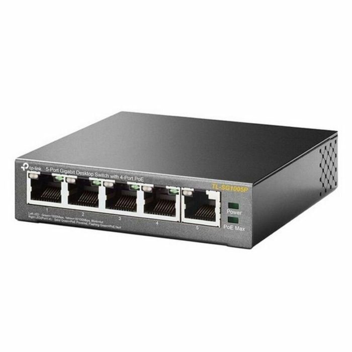 Switch de Sobremesa TP-Link TL-SG1005P LAN PoE Gris 4