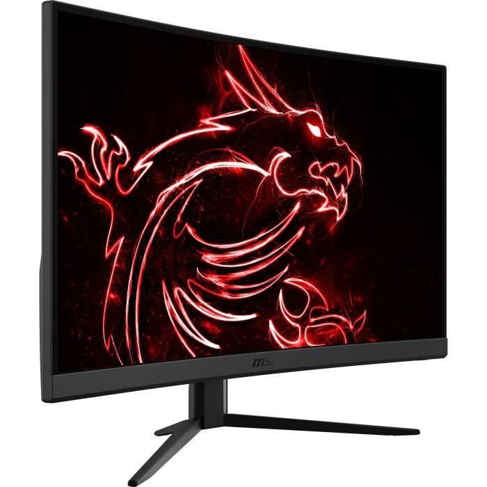 Pantalla para juegos de PC - MSI - Optix G32CQ4 E2 - 31,5 VA FHD 1 ms - 170 Hz - 2 x HDMI(2.0) - 1 x DP (1.2a) - 1 x conector DC 1