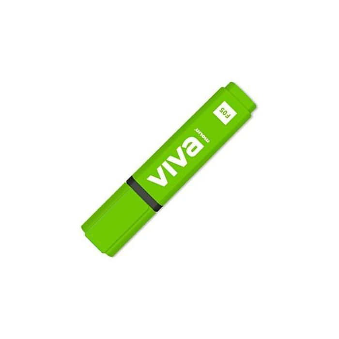 Molin Marcador Fluorescente Viva Verde – Subrayador Tinta Base Agua No Emborrona (10 Unidades) (10 Unidades)