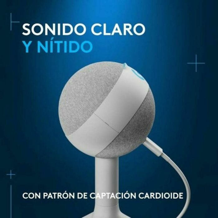 Logitech G Micrófono con Cable Yeti Orb Compatible con PC y MAC Blanco LOG1717288410244 3 Logitech G Micrófono con Cable Yeti Orb Compatible con PC y MAC Blanco LOG1717288410244 3