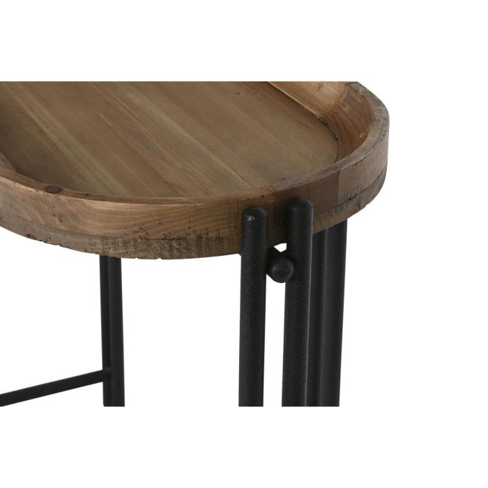 Recibidor Home ESPRIT Marrón Negro 115 x 40 x 75 cm 3