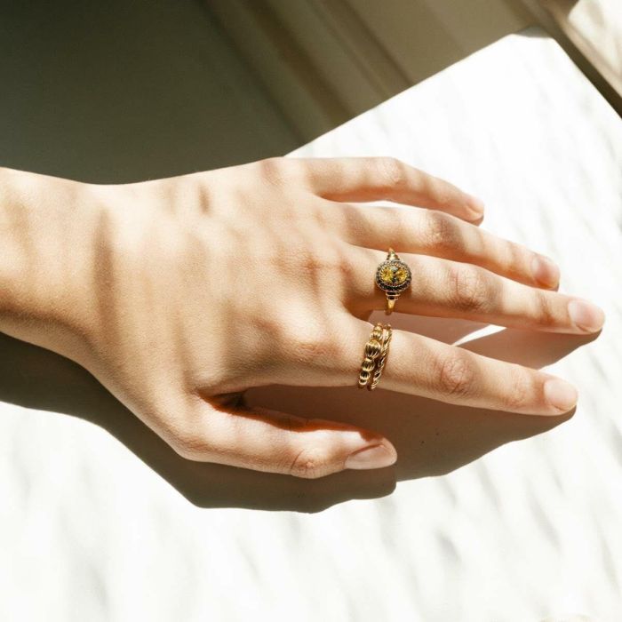 Anillo Mujer 24KAE 124138Y/54 Dorado 14 4 Anillo Mujer 24KAE 124138Y/54 Dorado 14 4