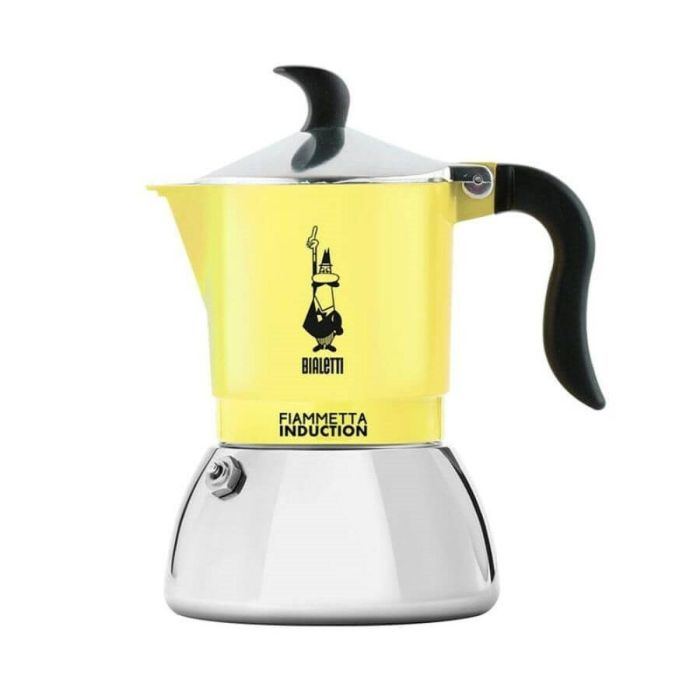 Cafetera Italiana Bialetti 29588 Amarillo Aluminio Acero 100 ml 1