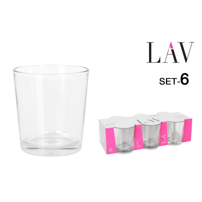 Set de 6 Vasos Paris 295 cc - Lav (8 Cajas) Set de 6 Vasos Paris 295 cc - Lav (8 Cajas)