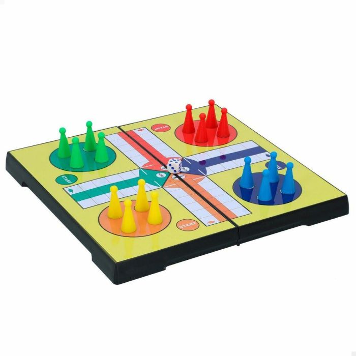 Parchis magnetico formato viaje contiene 18 piezas. 21x40x11 cm 2 Parchis magnetico formato viaje contiene 18 piezas. 21x40x11 cm 2