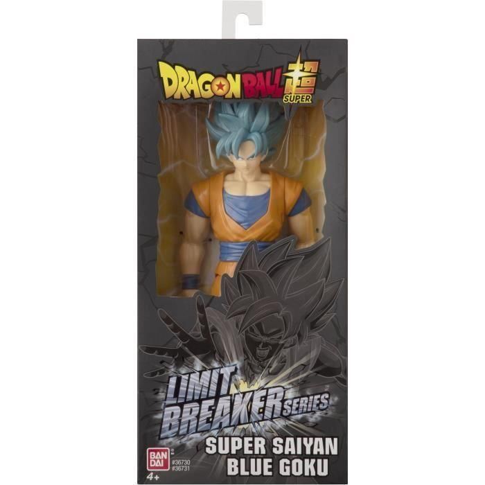 DRAGON BALL SUPER - Giant Limit Breaker Figura 30 cm - Super Saiyan Goku Blue 1