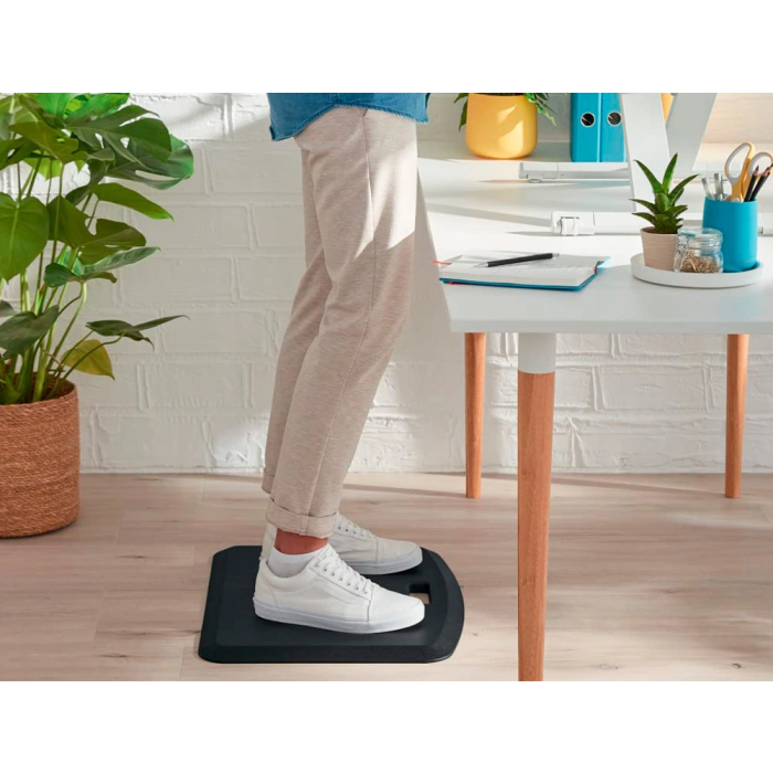 Alfombra Leitz Ergo Cosy Gris Compacto Moderno 3