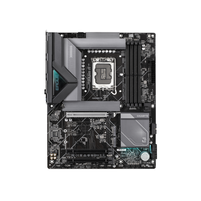 GIGABYTE B860 EAGLE WIFI6E Placa base - CPUs Intel Core Ultra, VRM de 12+1+2+1 fases, hasta 9066MHz DDR5, 1xPCIe 5.0 + 2xPCIe 4.0 M.2, LAN 2,5 GbE, WiFi 6E, USB 3.2 Gen 2x2 1