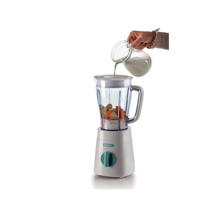 Ariete Batidora de vaso Breakfast Blanco 576/04 - 4 cuchillas acero inoxidable, 2 velocidades, función Pulse 3 Ariete Batidora de vaso Breakfast Blanco 576/04 - 4 cuchillas acero inoxidable, 2 velocidades, función Pulse 3