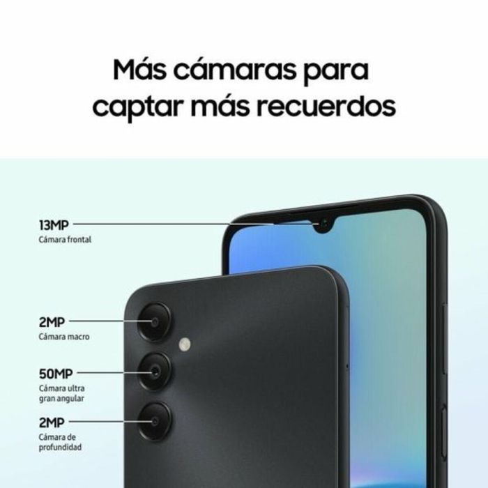 Smartphone Samsung Galaxy A05s 6,7" Octa Core 1 TB 128 GB Plateado 4 GB RAM 3 Smartphone Samsung Galaxy A05s 6,7" Octa Core 1 TB 128 GB Plateado 4 GB RAM 3