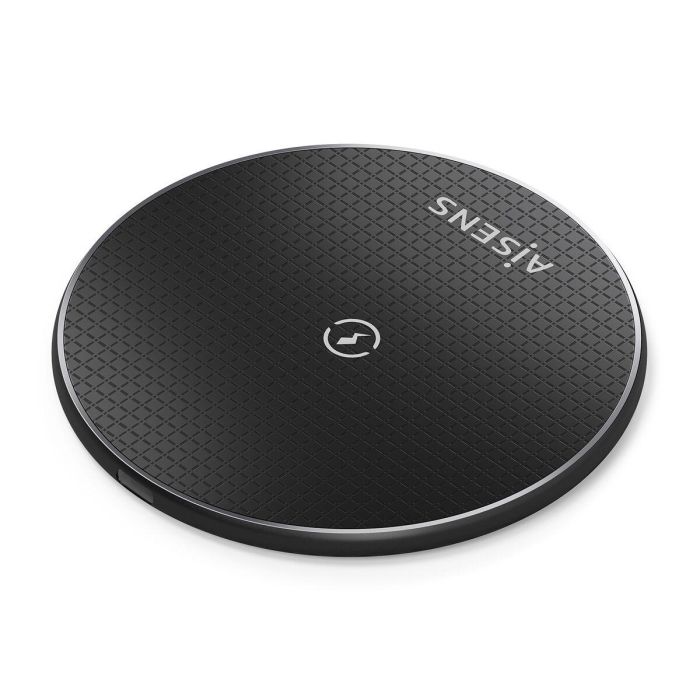 Cargador Inalámbrico Aisens ASCH-15W1WC058-BK Negro 15 W 50 W 8 Cargador Inalámbrico Aisens ASCH-15W1WC058-BK Negro 15 W 50 W 8