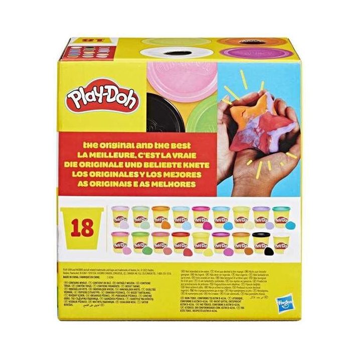 Pack 18 botes play-doh 1 Pack 18 botes play-doh 1