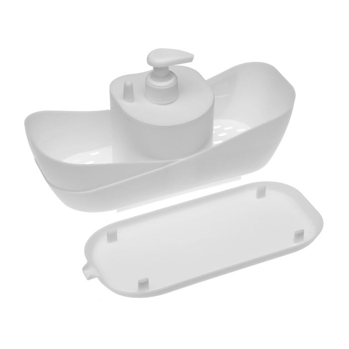 Dispensador De Jabon Blanco Versa 11X26CM 2 Dispensador De Jabon Blanco Versa 11X26CM 2