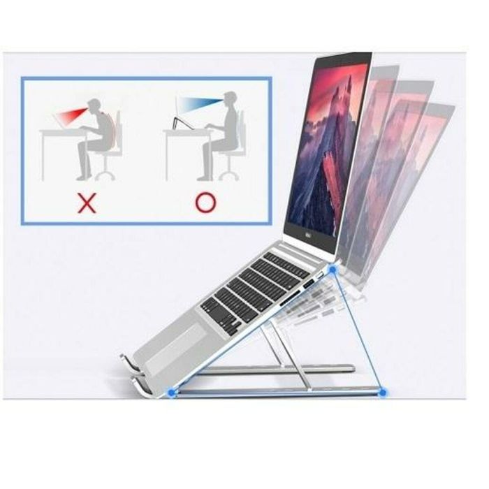 Conceptronic Foldable Aluminum Laptop Cooling Stand 6 Conceptronic Foldable Aluminum Laptop Cooling Stand 6