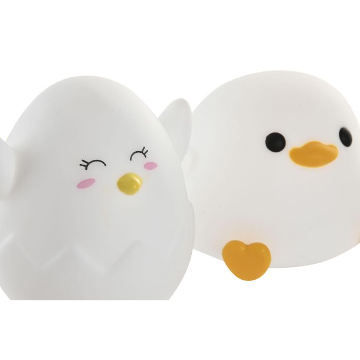 Decoracion Luminosa Baby DKD Home Decor Blanco Amarillo 10 x 9 x 12 cm (6 Unidades) 3 Decoracion Luminosa Baby DKD Home Decor Blanco Amarillo 10 x 9 x 12 cm (6 Unidades) 3