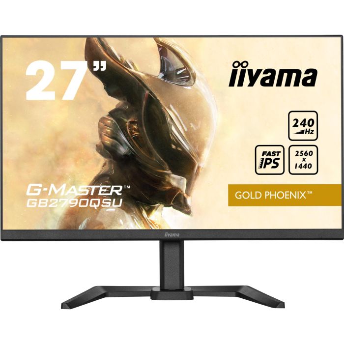 iiyama GB2790QSU-B5 Monitor Gaming 27" WQHD IPS 240Hz 1ms Negro HDMI DP USB 3.2 12