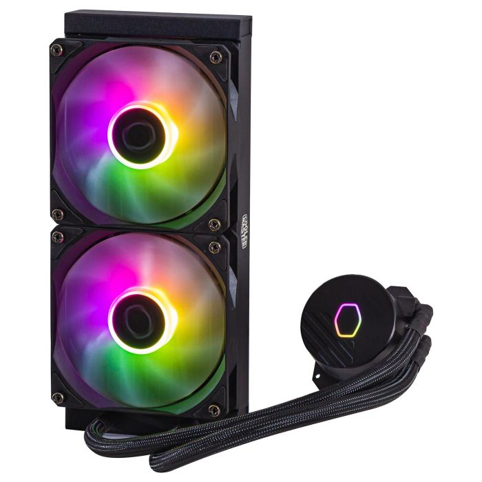 Cooler Master MasterLiquid 240L Core ARGB Kit Refrigeración Líquida con Iluminación ARGB para Procesador
