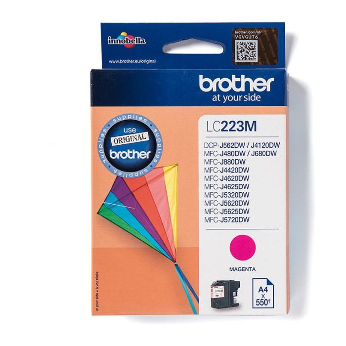 Brother Tinta Magenta Compatible con DCP-J562DW, J4120DW, MFC-J4120DW, J480DW, J880DW, J4420DW, J4620DW, J5320DW, J5620DW, J5720DW Brother Tinta Magenta Compatible con DCP-J562DW, J4120DW, MFC-J4120DW, J480DW, J880DW, J4420DW, J4620DW, J5320DW, J5620DW, J5720DW