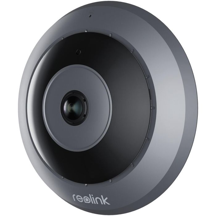 Reolink W520 Cámara de Seguridad IP Fisheye WiFi 6.5MP para Interior Techo/Pared compatible con Google Assistant