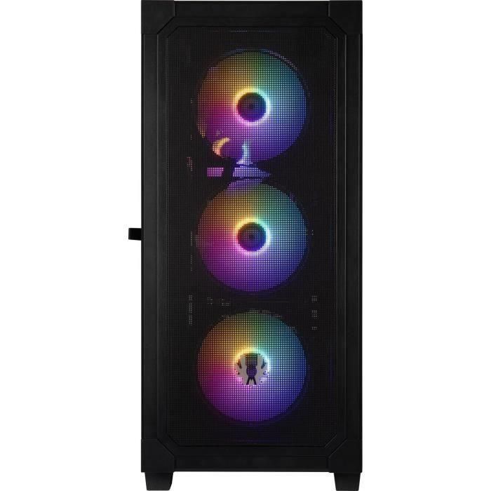 Caja de PC - BITFENIX - Graph ARGB - Torre media - ATX - Negro - 4 ventiladores A-RGB 1