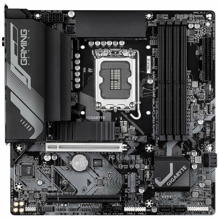 GIGABYTE B760M GAMING X WIFI6E GEN5 Intel B760 Placa Base micro ATX LGA 1700 DDR5 Wi-Fi 6E para Intel 12ª/13ª/14ª Gen 3