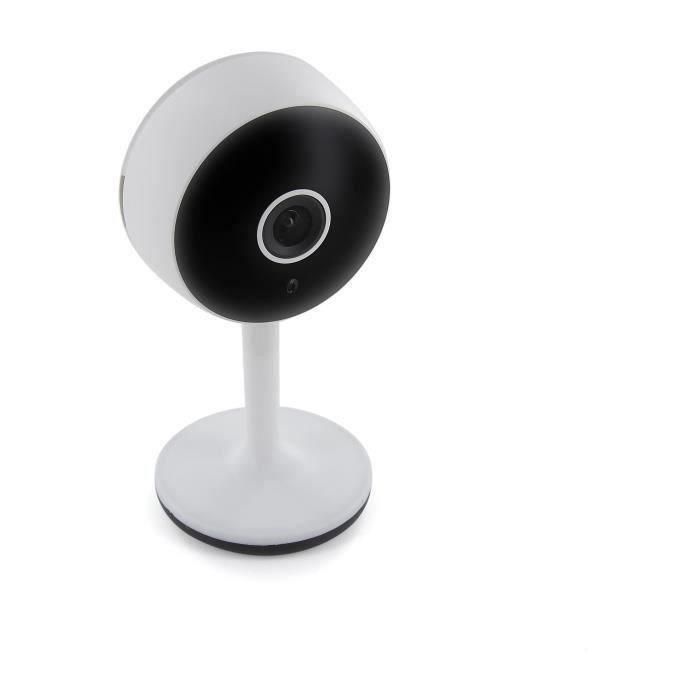 Chacon Cámara de Vigilancia IP Wi-Fi Interior Fija 1080P compatible Google Home y Alexa con Visión Nocturna y Detección de Movimiento Chacon Cámara de Vigilancia IP Wi-Fi Interior Fija 1080P compatible Google Home y Alexa con Visión Nocturna y Detección de Movimiento
