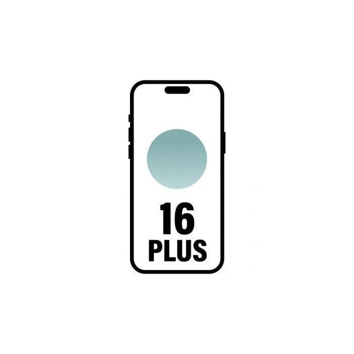 Apple MY2J3QL/A Smartphone iPhone 16 Plus 512GB 6.7" 5G, Chip A18, Cámara Fusion 48 Mpx, Super Retina XDR, Verde Azulado