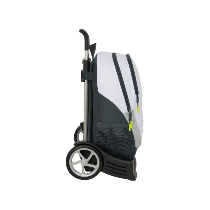 Safta Mochila 665+ Real Madrid Equipación 25-26 para Fútbol y Baloncesto, con Doble Compartimento y 22.5L de Capacidad 2