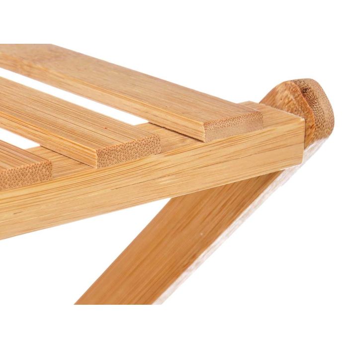 Estanteria Bambu 3 Baldas Plegable Giftdecor 40X62CM (4 Unidades) 2 Estanteria Bambu 3 Baldas Plegable Giftdecor 40X62CM (4 Unidades) 2
