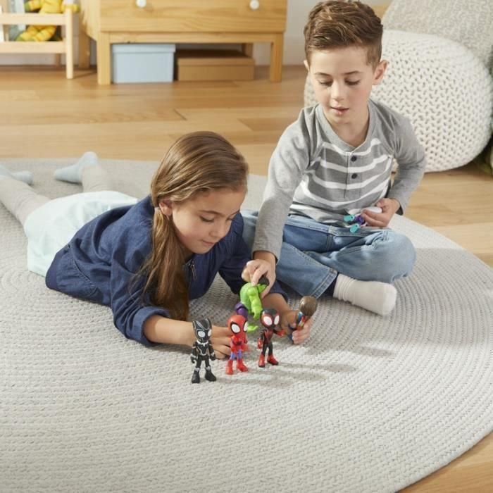 Caja coleccionable de 7 figuras de Spidey, Marvel Spidey and His Amazing Friends, a partir de 3 años 3 Caja coleccionable de 7 figuras de Spidey, Marvel Spidey and His Amazing Friends, a partir de 3 años 3