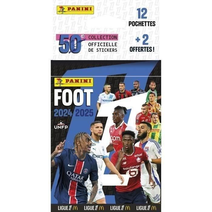 Blister - PANINI - Fútbol Ligue 1 2024-2025 - McDonald's - 12 bolsillos - 2 gratis - 98 pegatinas 3 Blister - PANINI - Fútbol Ligue 1 2024-2025 - McDonald's - 12 bolsillos - 2 gratis - 98 pegatinas 3