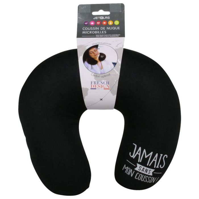 Jet Lag Cojín Cervical Microperlas Jet Lag Colores Surtidos, Turquesa, Negro, Azul, Fucsia, Medidas 25x25x8cm 0 Jet Lag Cojín Cervical Microperlas Jet Lag Colores Surtidos, Turquesa, Negro, Azul, Fucsia, Medidas 25x25x8cm 0