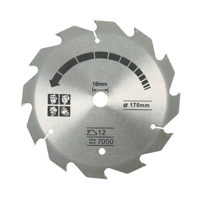 Black & Decker CS1250LA Sierra circular 1250W, disco 190mm, profundidad corte 66mm (90°) / 42mm (45°) 3 Black & Decker CS1250LA Sierra circular 1250W, disco 190mm, profundidad corte 66mm (90°) / 42mm (45°) 3