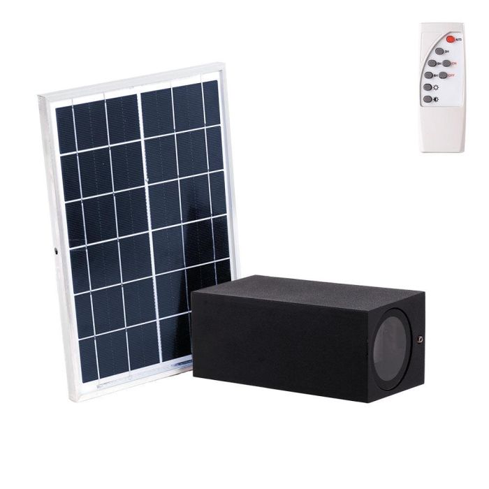 Aplique LED Solar-Control Remoto- Dimable- Panel: 6V 15W Batería: 3,2V 2000MaH [HO-APL-SOL-02-WW] 1