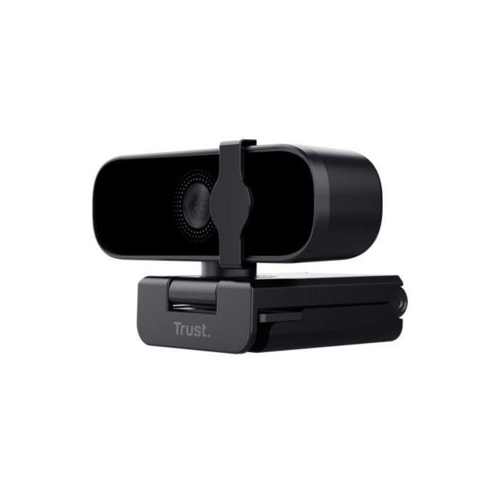 Trust Webcam Tanor Full HD con Micrófono, Negra 2