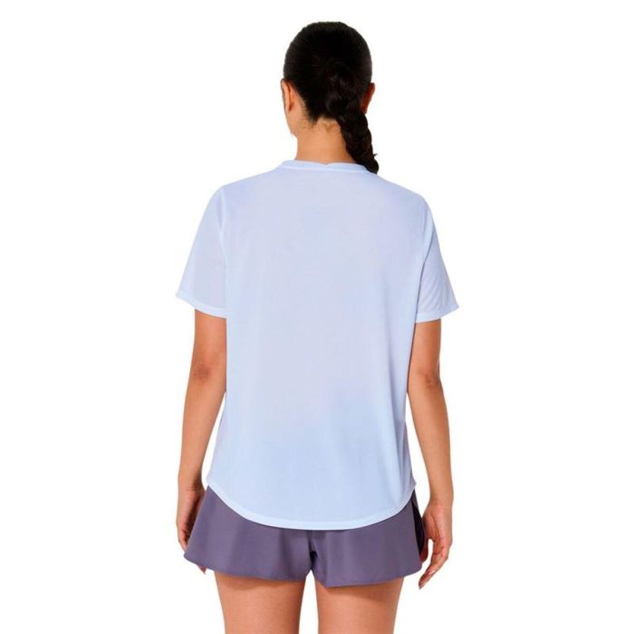 Camiseta de Manga Corta Mujer Asics Core Azul claro 41 1/3 3