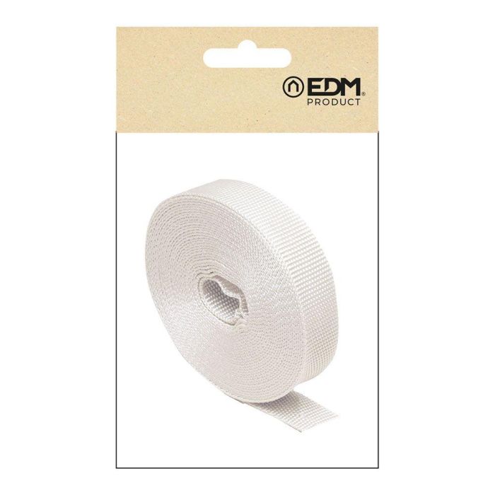 Edm Cinta persiana pr26 Blanco 18 mm x 6 m Polipropileno 1