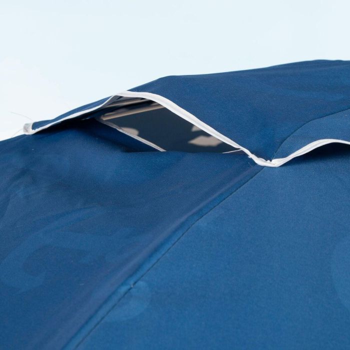 Sombrilla de playa Aktive Azul 220 x 210 x 220 cm (6 Unidades) 1 Sombrilla de playa Aktive Azul 220 x 210 x 220 cm (6 Unidades) 1