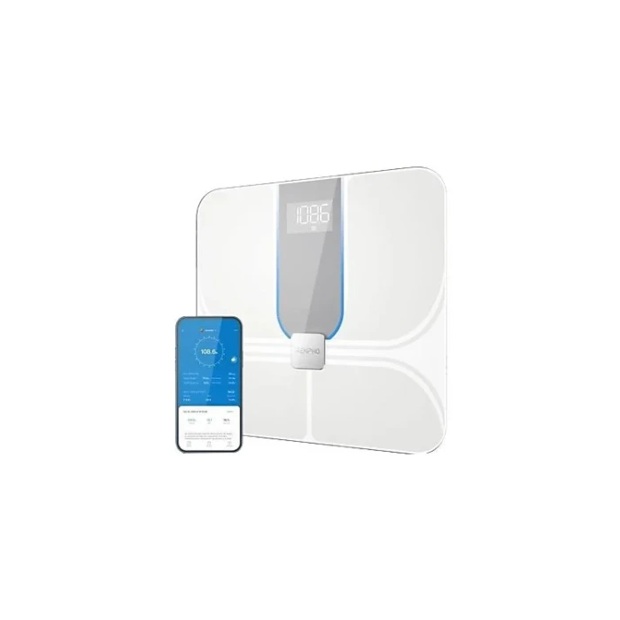 Renpho Báscula Inteligente WiFi Elis Aspire C PEU-R-A032 Blanca