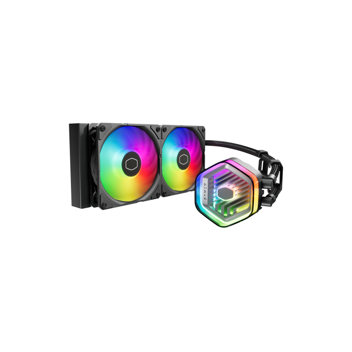Cooler Master MasterLiquid 240 ATMOS Procesador Kit de refrigeración líquida 12 cm Negro Cooler Master MasterLiquid 240 ATMOS Procesador Kit de refrigeración líquida 12 cm Negro