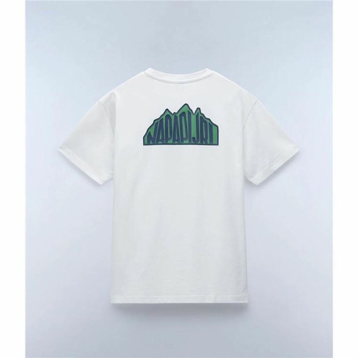 Camiseta de Manga Corta Hombre Napapijri S-Linth Ss Blanco 1
