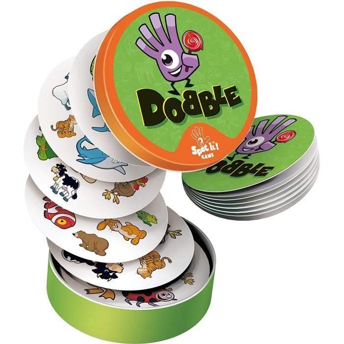 Asmodee Dobble Kids ECO - Juego de Cartas Educativo Familiar 0 Plástico 4 Asmodee Dobble Kids ECO - Juego de Cartas Educativo Familiar 0 Plástico 4