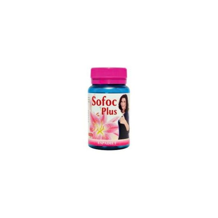 ESPADIET Sofoc Plus 45 Cápsulas - Apoyo Menopausia, Sofocos y Regulación Hormonal con Soja y Cimicífuga