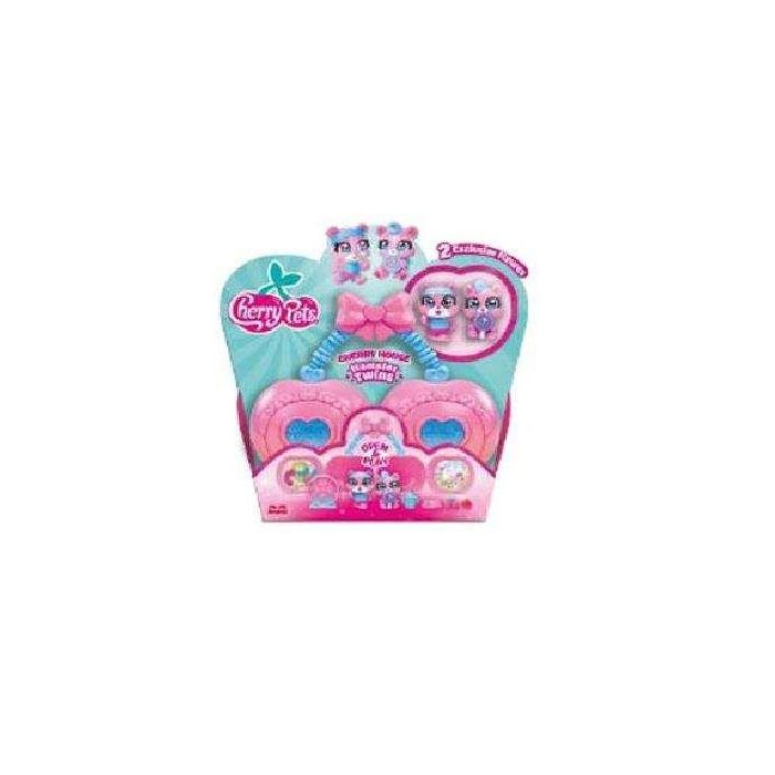 Magic Box Cherry Pets Cherry Houses Hamster Twins Incluye 2 Gemelos Exclusivos 18,9x20,5x6,7 cm Magic Box Cherry Pets Cherry Houses Hamster Twins Incluye 2 Gemelos Exclusivos 18,9x20,5x6,7 cm