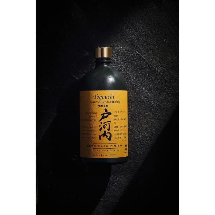 Togouchi - Acabado de barril de cerveza - Whisky mezclado - 40.0% Vol. - 70 cl 5